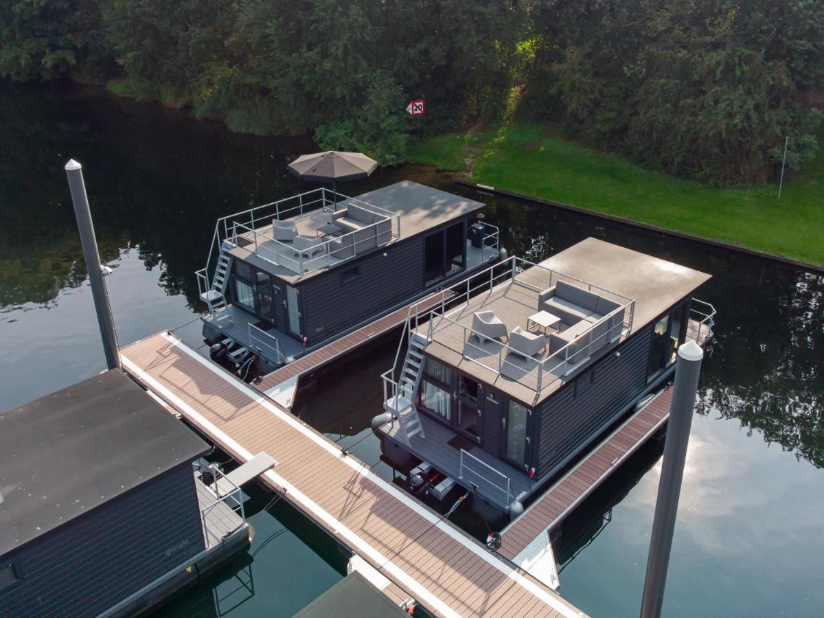 Houseboats Mookerplas Met Dakterras Middelaar 외부 사진